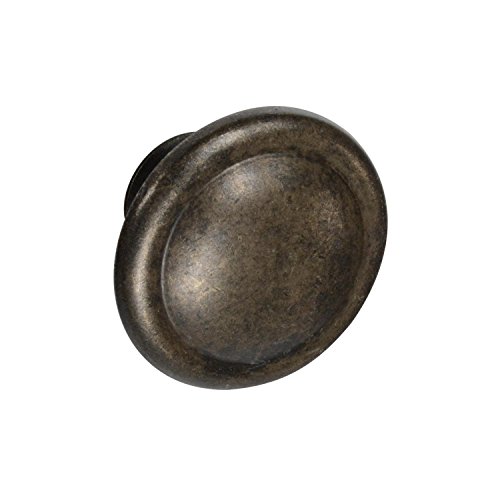 Knob Deals #1115-1-3/8" Cabinet Knob, Rustic Antique Bronze - 25 Pack #TOP10