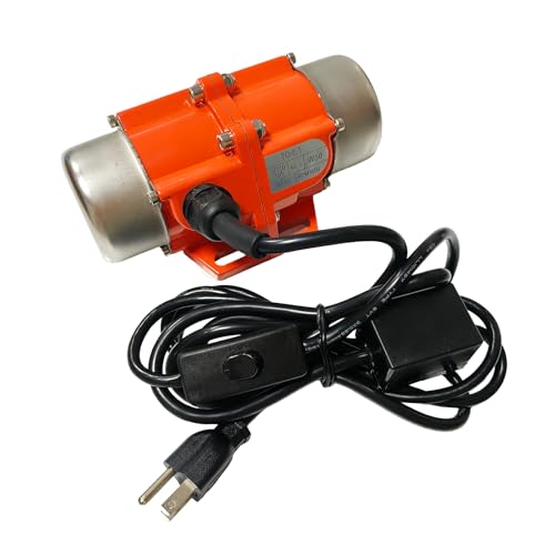Vibration Motor 30W Concrete Vibrator AC Single Phase 110V 30W-100W 3600Rpm Industrial Vibrating Tool For Sand Shaker Table With US Power Plug