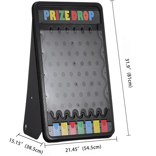 Juego de mesa Plinko grande plegable 31x21 pulgadas miniatura 3