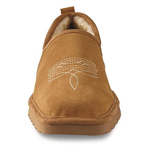 Ariat Men's Lasso Suede Slipper, Chestnut, 11 #TOP3