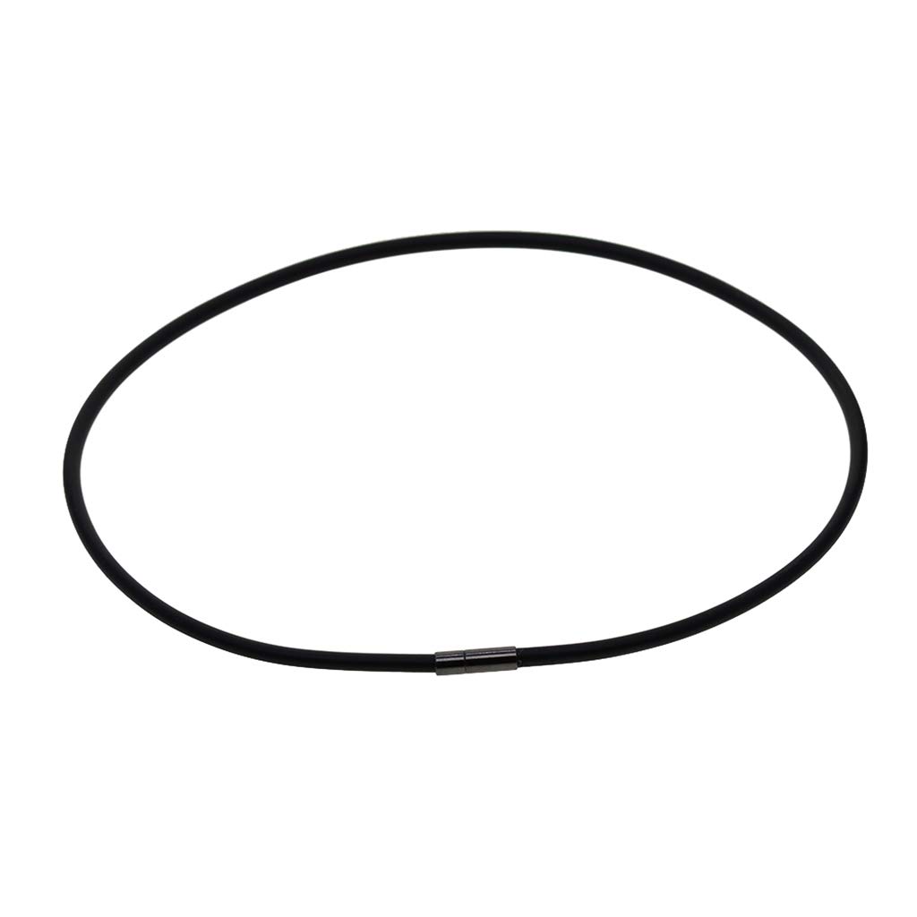 ユニティー　ネックレス　黒 シリコン チョーカー ネックレス Amazon.co.jp: Hellery 紐 ネックレス チョーカー シリコン 4mm コード