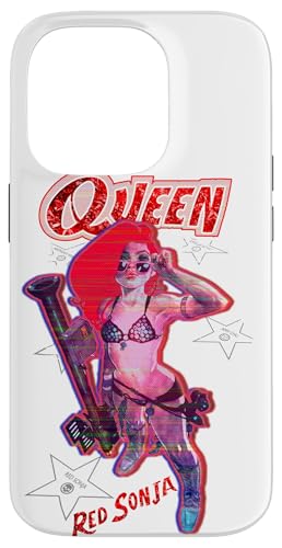 Red Sonja Ben Caldwell �R�~�b�N �V���Z�E�F�[�u �N�C�[�� �X�^�[���b�g �O���b�` �X�}�z�P�[�X iPhone 14 Pro �p