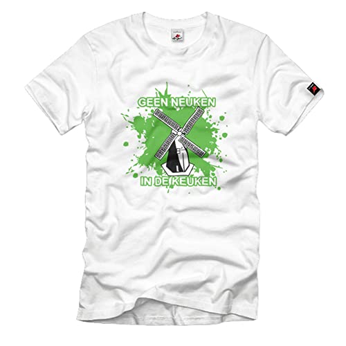 T-Shirt Blanc Pays-Bas Holland Vacances Fun Taille XXX-Large