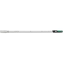 Stahlwille 50181080 Torque Wrench w/Mount for Insert Tools, Click-type w/Dual Stop Signal, Fast & Accurate Setting, Easy-to-read Double Scale, and Ergonomic Handle, 22x28 mm Mount Size, 160-800 N.m