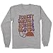 Turkey Scrubs and Rubber Gloves Long Sleeve Shirt Unisex Medium Grey