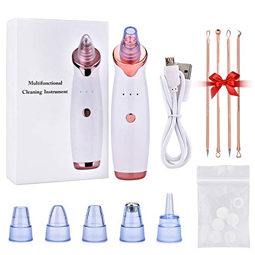 Dispositivo elétrico de sucção de cravos Sunbaca, Removedor de cravos, com 4 em 1 ferramenta extrato