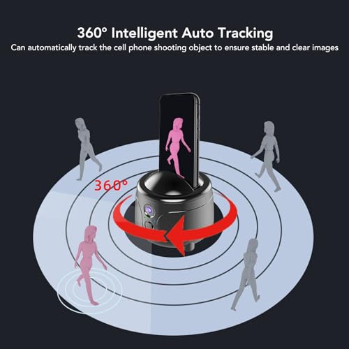 Trípode inteligente BTOSEP de rotación 360° con control de voz para creadores 2