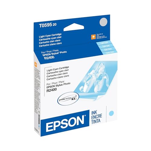 Epson UltraChrome K3 Inkjet Cartridge-Light Cyan T059520