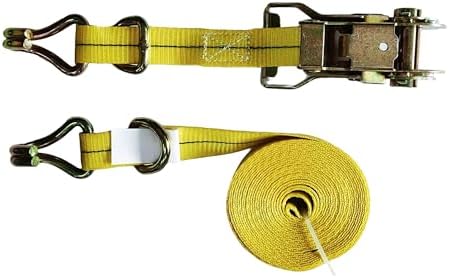 Cargo Control Wire Hook Ratchet Strap 1 Inch x 15 Foot,Ratchet St...