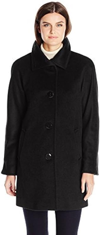 calvin klein angora wool coat
