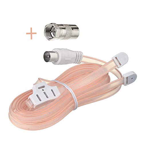 Antena FM 75 Ohm receptor radio digital DAB cable conector PAL adaptador sintonizador