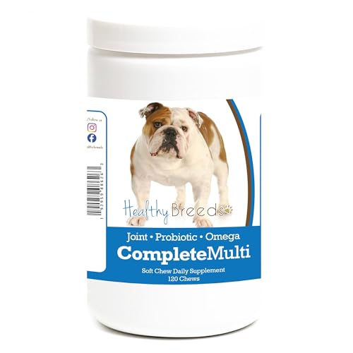 Healthy Breeds Bulldog All in One 120 Count