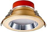 5 paquets - LED Downlight Son salon intégré Home Plafonnier Plafonnier Spotlight Spotlight Caché plafond Porche Lumière d'allée (Color : A-warm Light-l)