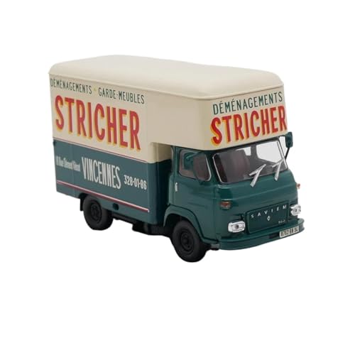 Maqueta de Coche a Escala 1:43 para Saviem SG 2 Camioneta Modelo De Automóvil Aleación Adorno Metal Estático Hogar Exhibición Fan Regalo Recuerdo Miniaturas de automoción