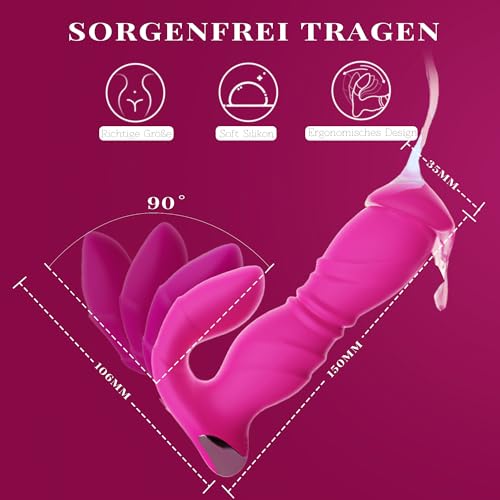 Vibrator Unikrealer mit App-Steuerung für Frauen