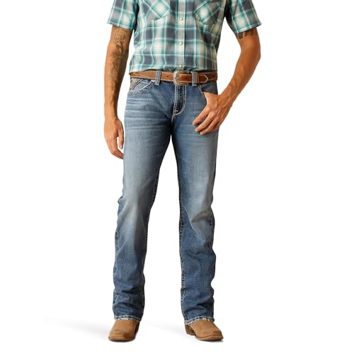 Image of Ariat Men's Rebar M5 Straight Durastretch Edge Stackable Straight Leg Jean
