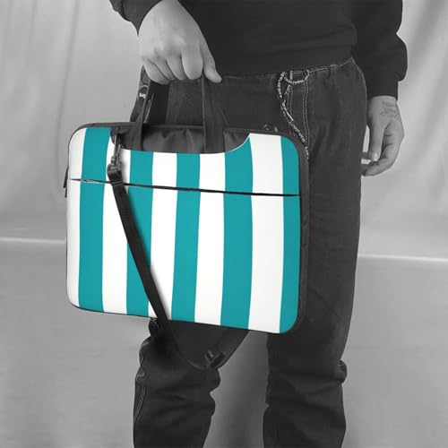 Maletín para portátil azul y blanco 13 pulgadas impermeable miniatura 2