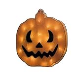 Passend zu Halloween wirkt dieser Kürbis auf Groß und Klein mit seinen 20 warm weißen Dioden sehr realistisch. So lässt auch diese Fenstersilhouette ihr Wohnzimmer erstrahlen.