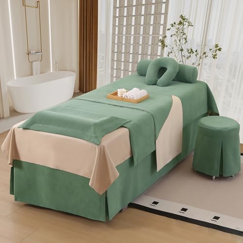 �m�[�u�����h�i �X�p���T���� �}�b�T�[�W�V�[�g�Z�b�g - 4�_�Z�b�g�A�}�b�T�[�W�e�[�u���p�V�[�g�Z�b�g�A�猊�t���v���d�l�}�b�T�[�W�e�[�u���V�[�g�A���e�@�p�x�b�h���l���Z�b�g,�O���[��,75x190cm(30x75inch)