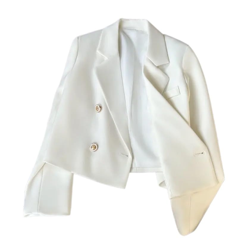 Blazer Donna,Blazer da Donna Elegante, Blazer da Ufficio per Signore, Giacca da Completo a Maniche Lunghe Versatile per la Città