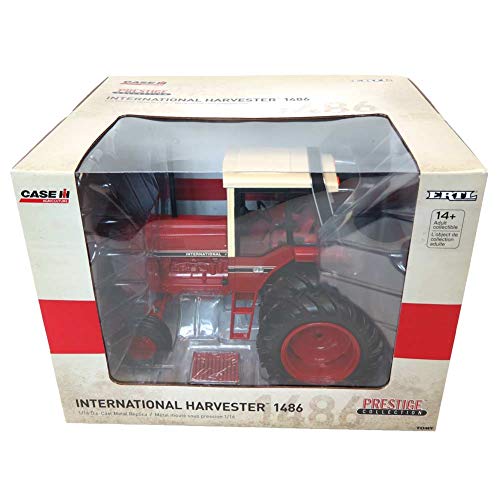 Ertl 1:16 Ih 1486 Tri-Stripe Tractor W/Rear Duals #TOP5