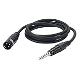 De: XLR (3 pines) DAP Audio Cable XLR Macho Balanceado a Jack Stereo 3 m FL043 RF:61