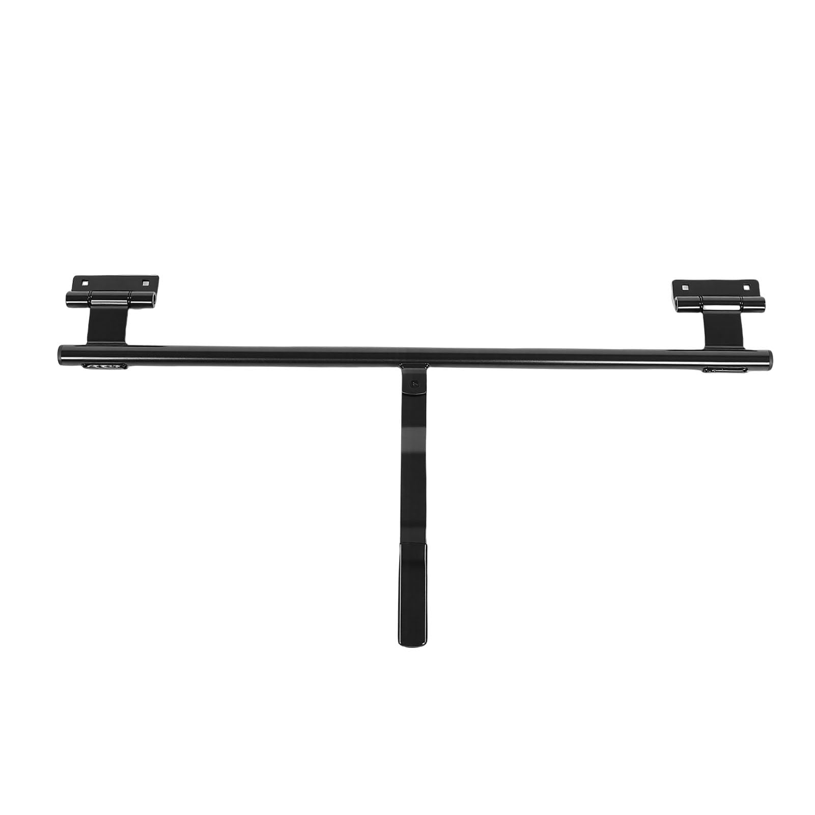 Akozon Kit de Bloqueo Barra Leva, Leva con Bisagras para Puerta Abatible Remolque Metal Resistente Acero 36 Pulgadas Transportador RV