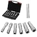 Tct Annular Set 6pcs 16-26mm Hollow Core Drill Bits For Iron Stainless Steel Drilling With 35mm Depth For Magnetic Drill And Press Machine Silver Finish Kit