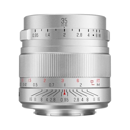 Brightin Star 35mm F0.95 ����a �W�������Y MF �P�œ_�����Y �x�m�t�B���� X�}�E���g�ɑΉ� APS-C �~���[���X�p �x�m�t�B���� �J���� XT5 XT4 XT30 XPRO3/1 XT200 XS10 XA7 XE4 XH1