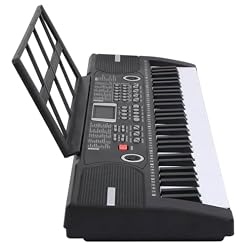 vidaXL Clavier de piano électrique 61 touches et pupitre pour enfants, clavier de piano, clavier de piano pour débutants, clavier d’instrument de musique - Les Beatles, Paul McCartney, John Lennon, RIngo Starr, George Harrison vidaXL Clavier de piano électrique 61 touches et pupitre pour enfants, clavier de piano, clavier de piano pour débutants, clavier d'instrument de musique – Image 4