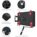 Outdoor TV Cover 80 to 85 inch Waterproof, 600D Heavy Duty Full Protection TV Outdoor Covers with Waterproof Zipper for Outside Flat Screen TV, Black, Cover Size 75"W x 46"H x 6"D, Fit for Standard