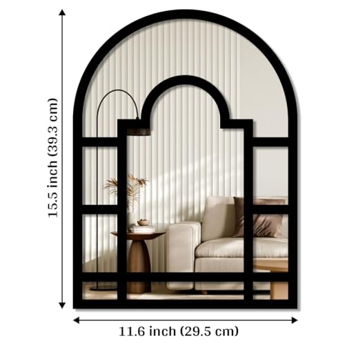 Image of Sehaz Artworks Jharokha Wall Decor Items for Living Room | Home Decoration Items for Living Room | Wall Hanging decoration | Decorative Mirror for Wall Decoration | Wall Decor Items for Bedroom