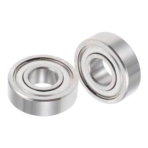 Kozelo 2�Z�b�g SR4ZZ �f�B�[�v�O���[�u�{�[���x�A�����O-[1/4"x5/8"x0.196" �V�[���h�t�� R4ZZ �x�A�����O �Y�Ƌ@�� ���[�^�[ �@�B�p �X�e�����X�X�`�[��