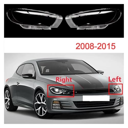 Couvercle phare droit pour VW Scirocco 2008-2015