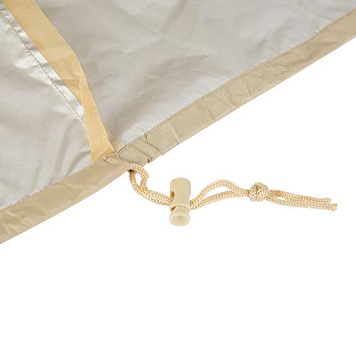 Patio Hanging Egg Chair Cover Heavy Duty Waterproof Patio Outdoor Wicker Swing Seat Cover Chair Garden Furniture Protective Cover Uv Resistant 75 X 45Inch (Beige) #TOP5