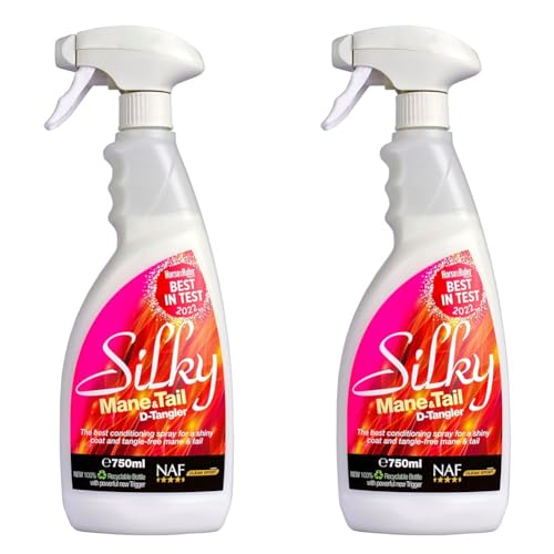 Image of NAF Silky Mane & Tail D-Tangler, 750ml (Pack of 2)