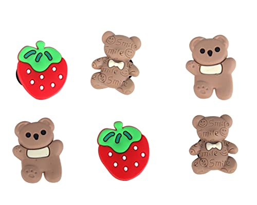 Image of CASSIEY Polyvinyl Chloride Shoe Charms Clog Different Characters Used To Decorate Clogs Shoes For Rounded Holes Charms For Shoes