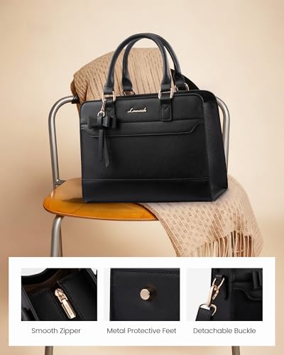 PU Leather Bow Handbag 11in Crossbody, LOVEVOOK 5 PU Leather Bow Handbag 11in Crossbody, LOVEVOOK - Image 5