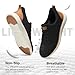 HEEZ Men's Casual Shoes Dress Sneakers Fashion Walking Shoes for Men Oxfords Lightweight Comfortable Tennis Black Size 10.5