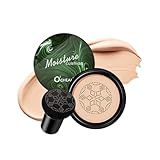 O'CHEAL Mushroom Head Air Cushion BB Cream Foundation Cream for Face Makeup Concealer Cushion for Face Comestics Make Up Cushion Compact Ivory