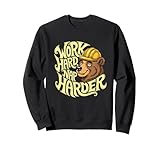 Construction Bear Work Humor Nap Harder Slogan