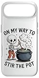 Carcasa para iPhone Air En mi Camino a Remover el caldero Esqueleto Olla Humorístico