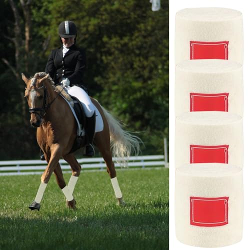 Bandage vétérinaire pour cheval flexible et élastique pour un soutien optimal