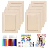 Meilleur cadeau : ce kit de bricolage de cadres photo est le cadeau parfait pour les enfants qui aiment bricoler. Le cadre photo pour bricolage peut être décoré selon vos envies et est idéal pour les projets de bricolage. Que ce soit pour un anniversaire ou tout simplement comme activité créative, ce lot de cadres de bricolage en bois apporte de la joie et favorise en même temps le développement créatif des enfants.