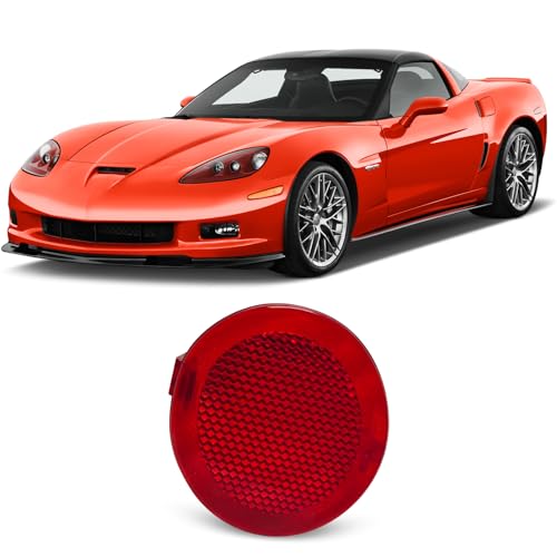 Image of 22612756 Car Front Inner Door Panel Reflector Plate Compatible with C6 Corvette 1999-2013, Replacement Left or Right Side Door Panel Reflector Assembly (1)