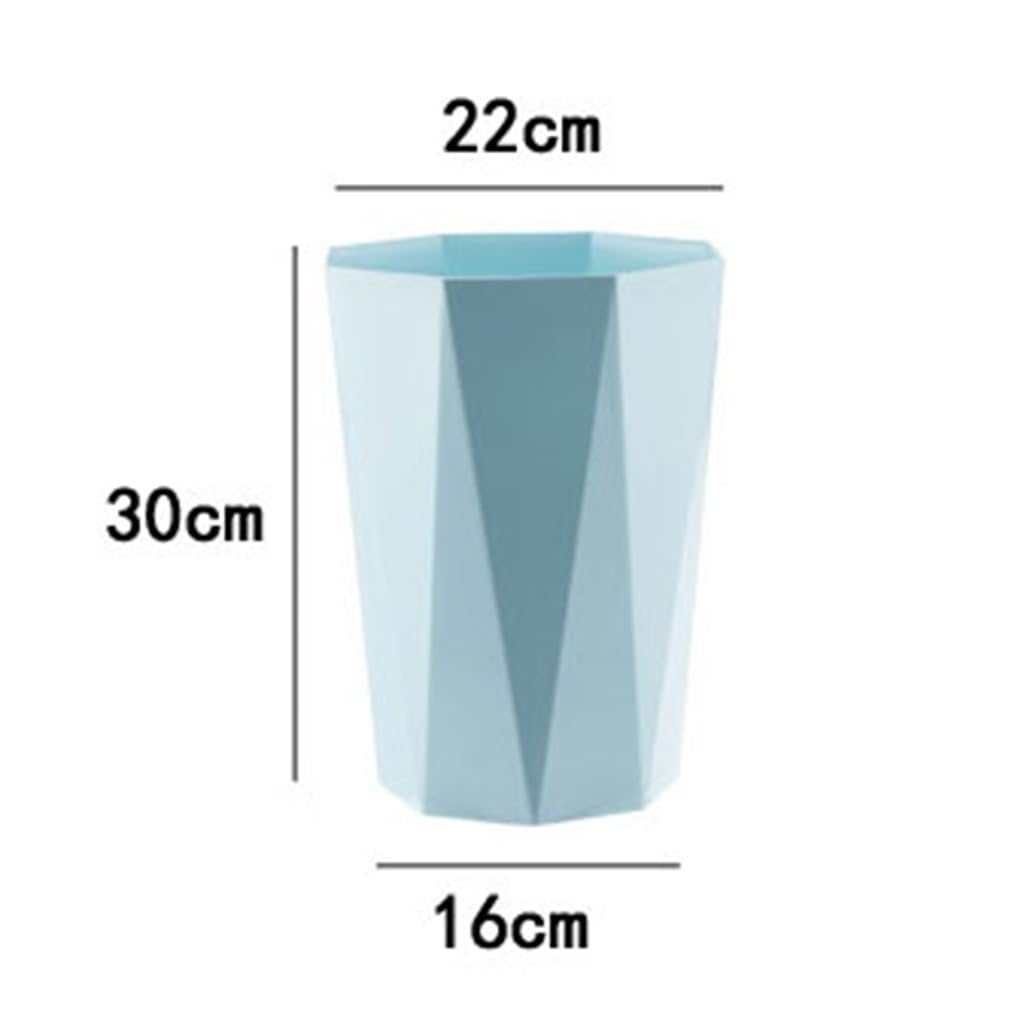 Dustbin Household Diamond Diamond Paper Basket Kitchen Living Room Dustbin