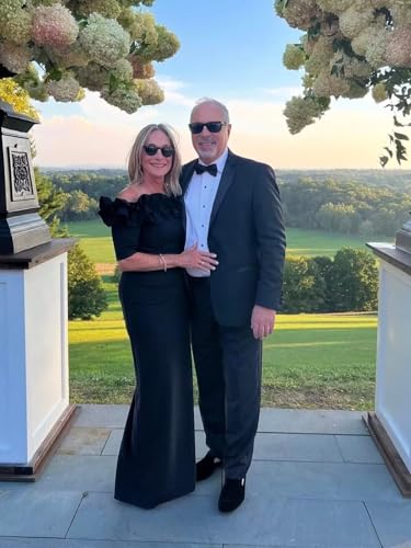 Maxianever Ruffled Short Sleeve Mother of The Bride Dresses Satin Off Shoulder Maxi Formal Dress for Women 20253