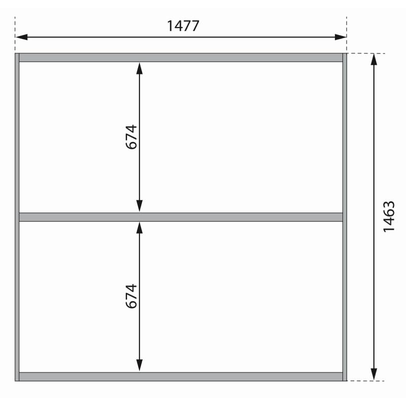 Karibu Sauna Extérieur Quadro 1 | 2-4 Places, Bois Massif 38mm, Poêle 9kW, Porte en Verre Bronzé | Dimensions 199x175cm, Plancher Inclus, Montage Emboîtement