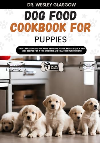 Majosta Dog Food Cookbook for Puppies
