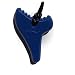 Shark Tooth Teething Necklace by Zen Rocks - a Stylish New Twist to Teething and Chewable Necklaces (Lapis (Dark Blue))